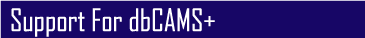 Quik! Support for dbCAMS+